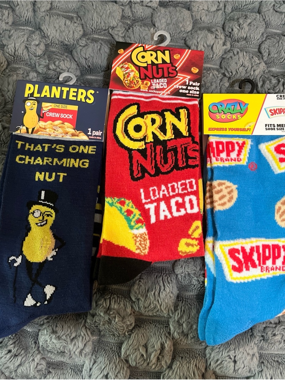 Unisex Crazy Socks Novelty Crew Socks